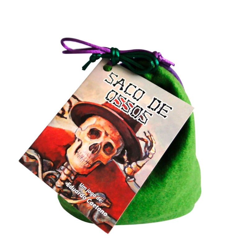 Saco de Ossos - Verde e Roxo
