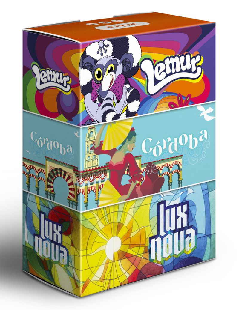 Micro Box 3 - Lemur, Córdoba e Lux Nova