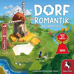 Dorfromantik: The Board Game + expansão O grande Moinho